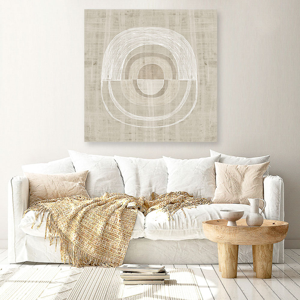 Shop Organic Weave II (Square) Canvas Print a painted abstract themed framed canvas wall art print from The Print Emporium artwork collection - Buy Australian made fine art painting style stretched canvas prints for the home and your interior decor space, TPE-PC-EW773-CA-40X40-NF