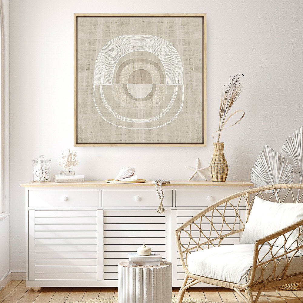 Shop Organic Weave II (Square) Canvas Print a painted abstract themed framed canvas wall art print from The Print Emporium artwork collection - Buy Australian made fine art painting style stretched canvas prints for the home and your interior decor space, TPE-PC-EW773-CA-40X40-NF