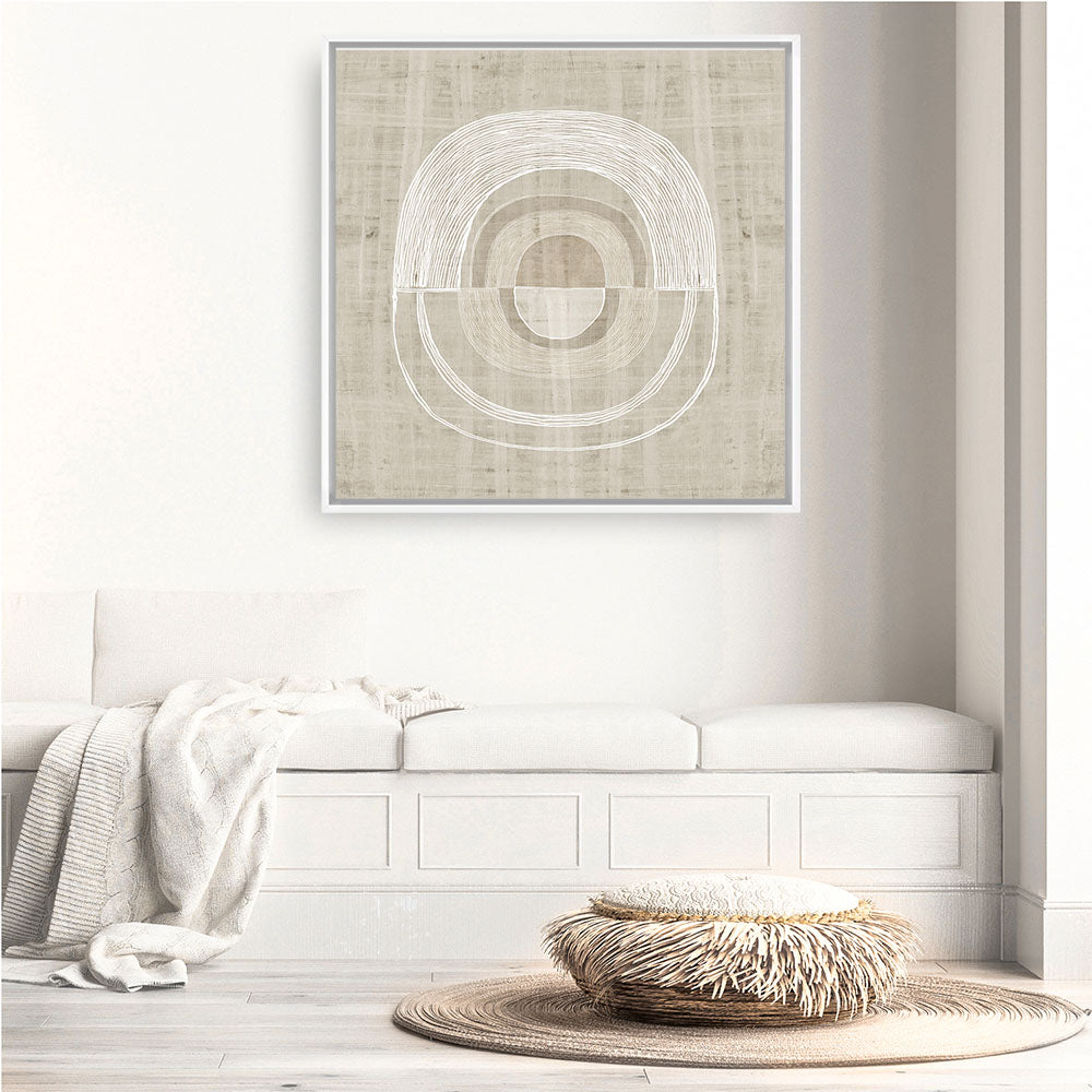 Shop Organic Weave II (Square) Canvas Print a painted abstract themed framed canvas wall art print from The Print Emporium artwork collection - Buy Australian made fine art painting style stretched canvas prints for the home and your interior decor space, TPE-PC-EW773-CA-40X40-NF