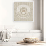 Shop Organic Weave II (Square) Canvas Print a painted abstract themed framed canvas wall art print from The Print Emporium artwork collection - Buy Australian made fine art painting style stretched canvas prints for the home and your interior decor space, TPE-PC-EW773-CA-40X40-NF