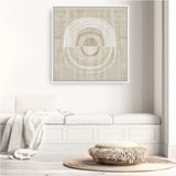 Shop Organic Weave II (Square) Canvas Print a painted abstract themed framed canvas wall art print from The Print Emporium artwork collection - Buy Australian made fine art painting style stretched canvas prints for the home and your interior decor space, TPE-PC-EW773-CA-40X40-NF