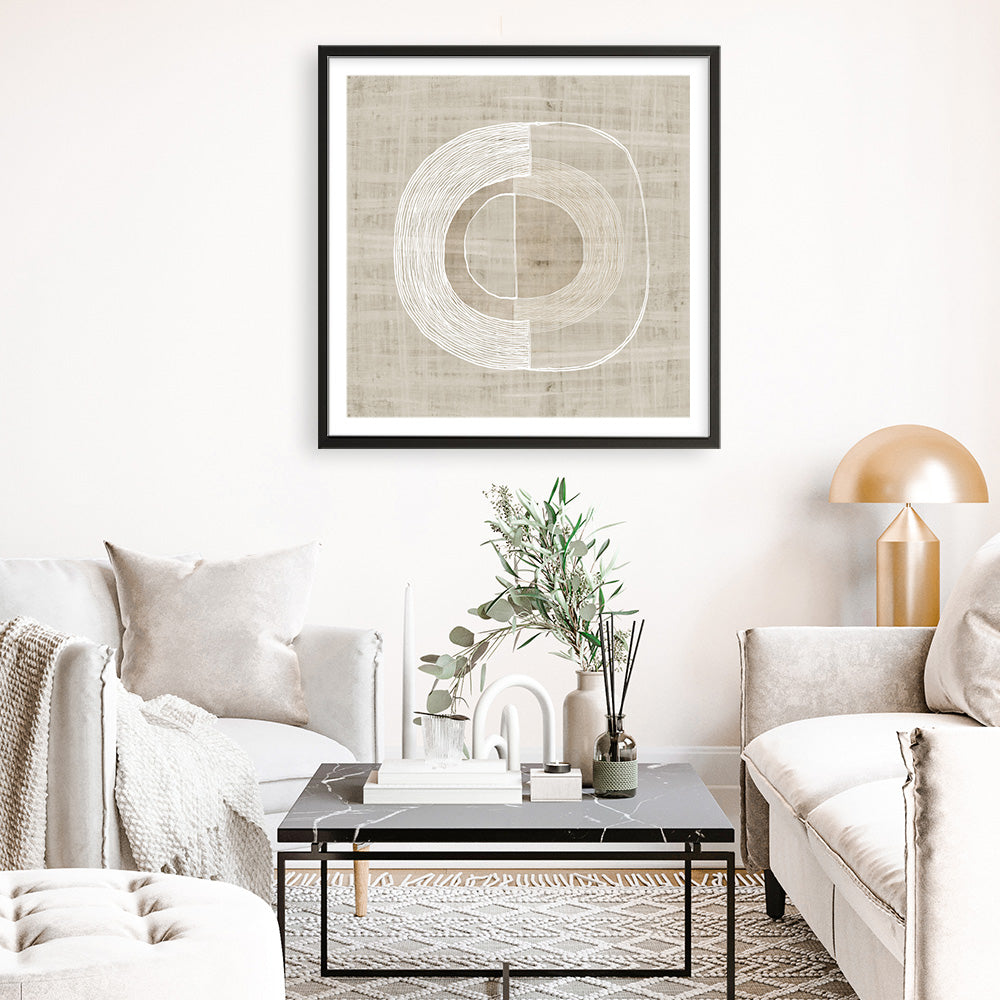 Shop Organic Weave III (Square) Art Print a painted abstract themed wall art print from The Print Emporium wall artwork collection - Buy Australian made fine art painting style poster and framed prints for the home and your interior decor room, TPE-PC-EW774-AP