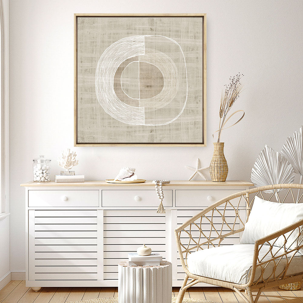 Shop Organic Weave III (Square) Canvas Print a painted abstract themed framed canvas wall art print from The Print Emporium artwork collection - Buy Australian made fine art painting style stretched canvas prints for the home and your interior decor space, TPE-PC-EW774-CA-40X40-NF