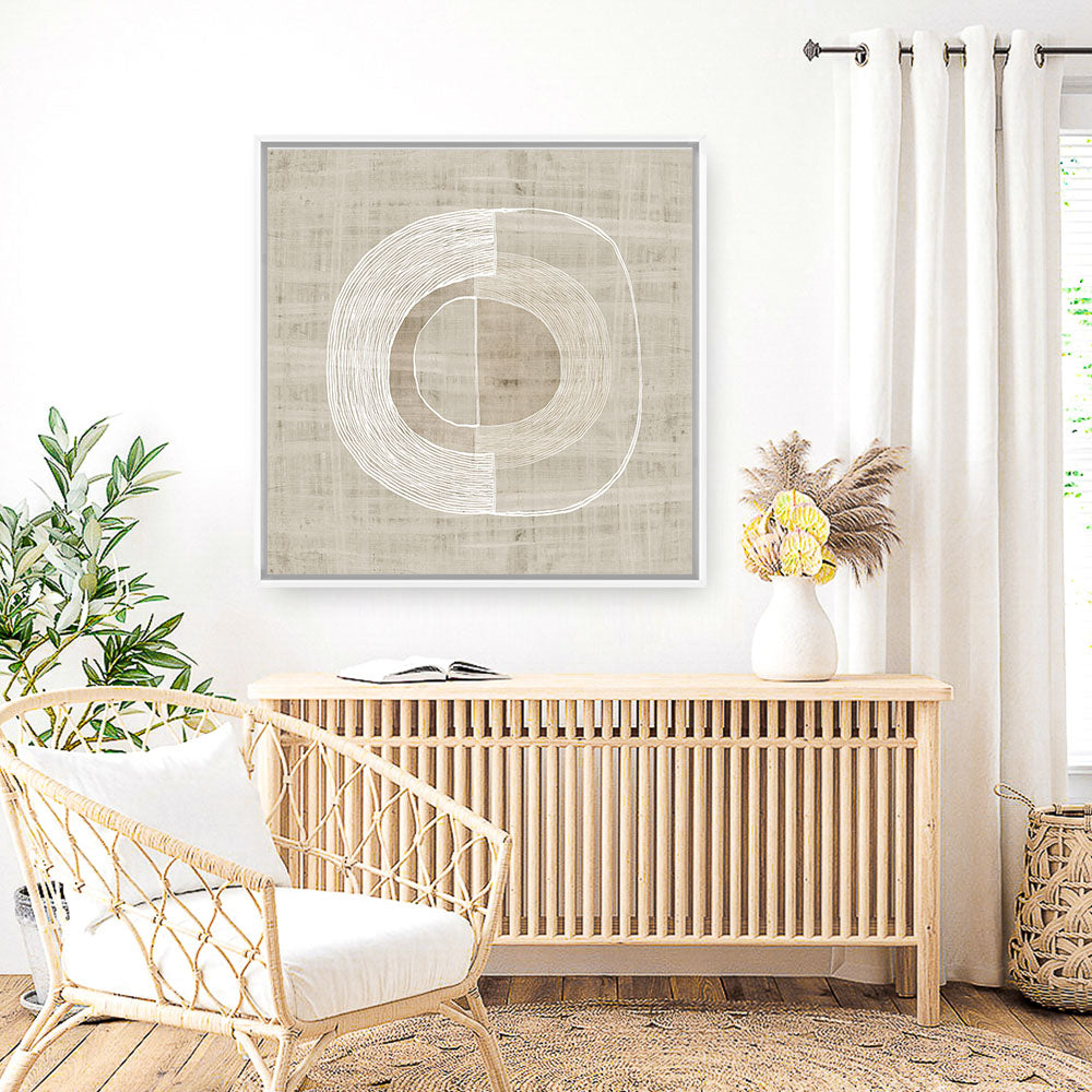 Shop Organic Weave III (Square) Canvas Print a painted abstract themed framed canvas wall art print from The Print Emporium artwork collection - Buy Australian made fine art painting style stretched canvas prints for the home and your interior decor space, TPE-PC-EW774-CA-40X40-NF