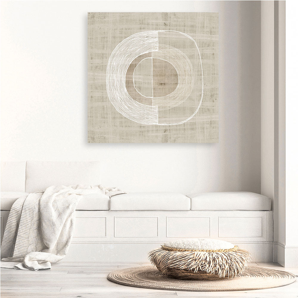 Shop Organic Weave III (Square) Canvas Print a painted abstract themed framed canvas wall art print from The Print Emporium artwork collection - Buy Australian made fine art painting style stretched canvas prints for the home and your interior decor space, TPE-PC-EW774-CA-40X40-NF