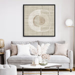 Shop Organic Weave III (Square) Canvas Print a painted abstract themed framed canvas wall art print from The Print Emporium artwork collection - Buy Australian made fine art painting style stretched canvas prints for the home and your interior decor space, TPE-PC-EW774-CA-40X40-NF