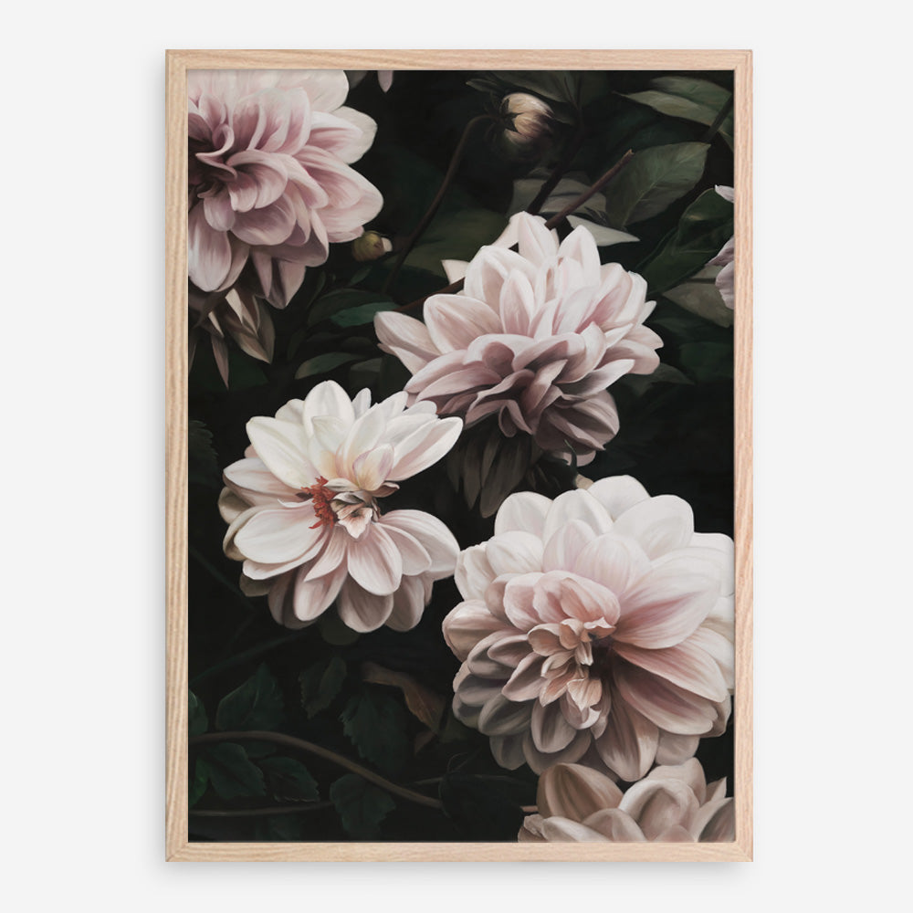 Shop Oriental Garden Art Print a floral themed painted wall art print from The Print Emporium wall artwork collection - Buy Australian made fine art painting style poster and framed prints for the home and your interior decor room, TPE-171-AP