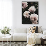 Shop Oriental Garden Canvas Print a floral themed painted framed canvas wall art print from The Print Emporium artwork collection - Buy Australian made fine art painting style stretched canvas prints for the home and your interior decor space, TPE-171-CA-35X46-NF