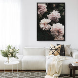 Shop Oriental Garden Canvas Print a floral themed painted framed canvas wall art print from The Print Emporium artwork collection - Buy Australian made fine art painting style stretched canvas prints for the home and your interior decor space, TPE-171-CA-35X46-NF