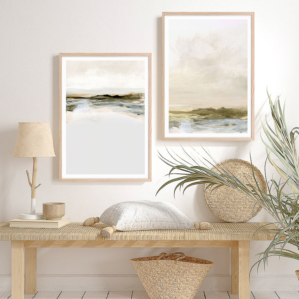 Shop Orkney Art Print a painted abstract themed wall art print from The Print Emporium wall artwork collection - Buy Australian made fine art painting style poster and framed prints for the home and your interior decor room, TPE-DH-357-AP
