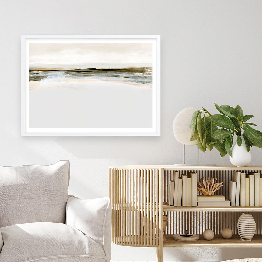 Shop Orkney II Art Print a painted abstract themed wall art print from The Print Emporium wall artwork collection - Buy Australian made fine art painting style poster and framed prints for the home and your interior decor room, TPE-DH-356-AP