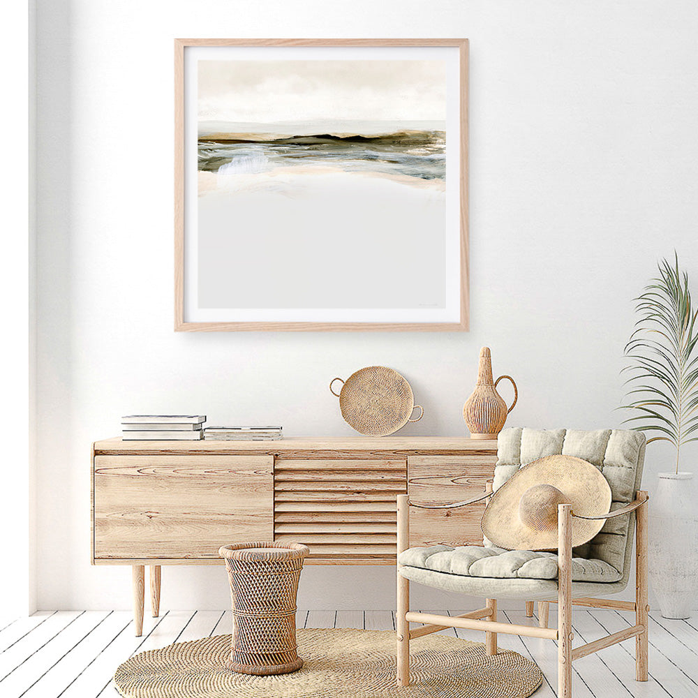 Shop Orkney (Square) Art Print a painted abstract themed wall art print from The Print Emporium wall artwork collection - Buy Australian made fine art painting style poster and framed prints for the home and your interior decor room, TPE-DH-169-AP