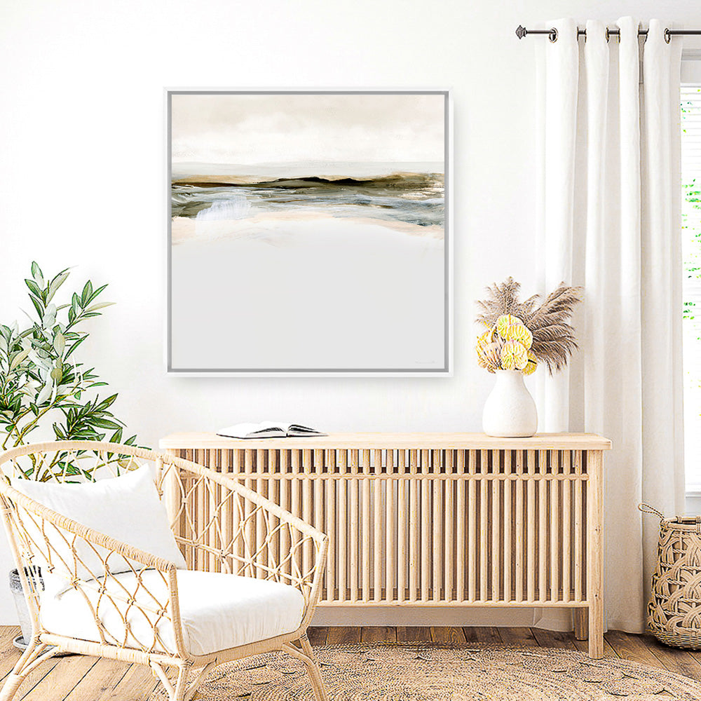 Shop Orkney (Square) Canvas Print a painted abstract themed framed canvas wall art print from The Print Emporium artwork collection - Buy Australian made fine art painting style stretched canvas prints for the home and your interior decor space, TPE-DH-169-CA-40X40-NF