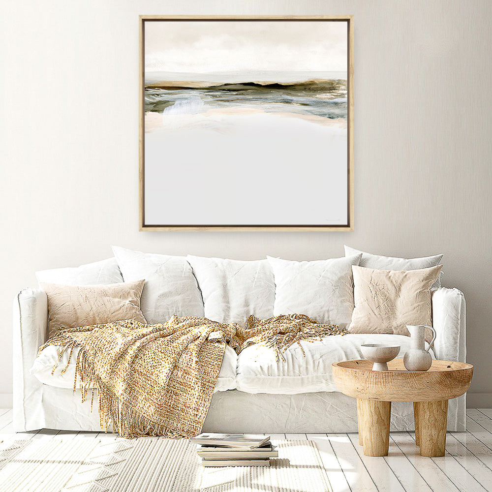 Shop Orkney (Square) Canvas Print a painted abstract themed framed canvas wall art print from The Print Emporium artwork collection - Buy Australian made fine art painting style stretched canvas prints for the home and your interior decor space, TPE-DH-169-CA-40X40-NF
