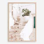 Shop Ostuni Laneway II Photo Art Print a coastal themed photography wall art print from The Print Emporium wall artwork collection - Buy Australian made fine art poster and framed prints for the home and your interior decor, TPE-1181-AP