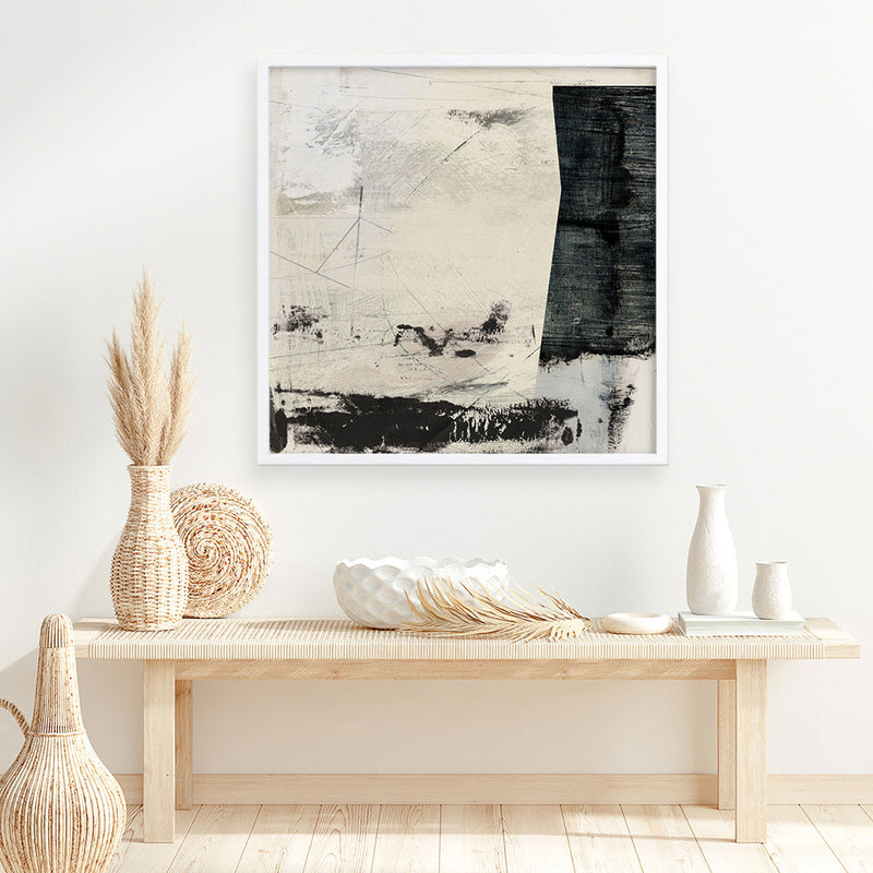 Shop Out Of Time (Square) Art Print a painted abstract themed wall art print from The Print Emporium wall artwork collection - Buy Australian made fine art painting style poster and framed prints for the home and your interior decor room, TPE-DH-304-AP