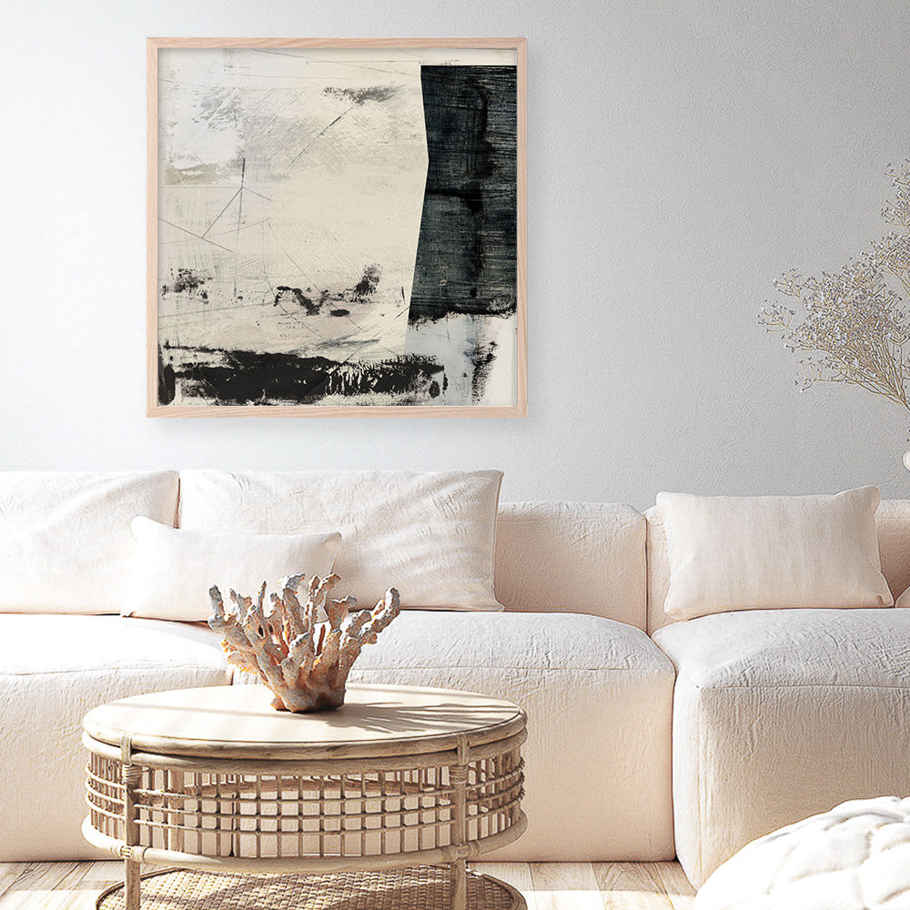 Shop Out Of Time (Square) Art Print a painted abstract themed wall art print from The Print Emporium wall artwork collection - Buy Australian made fine art painting style poster and framed prints for the home and your interior decor room, TPE-DH-304-AP