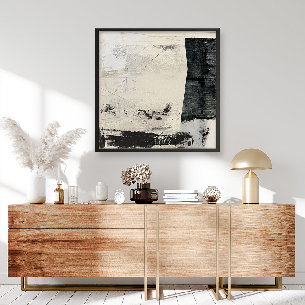 Shop Out Of Time (Square) Art Print a painted abstract themed wall art print from The Print Emporium wall artwork collection - Buy Australian made fine art painting style poster and framed prints for the home and your interior decor room, TPE-DH-304-AP