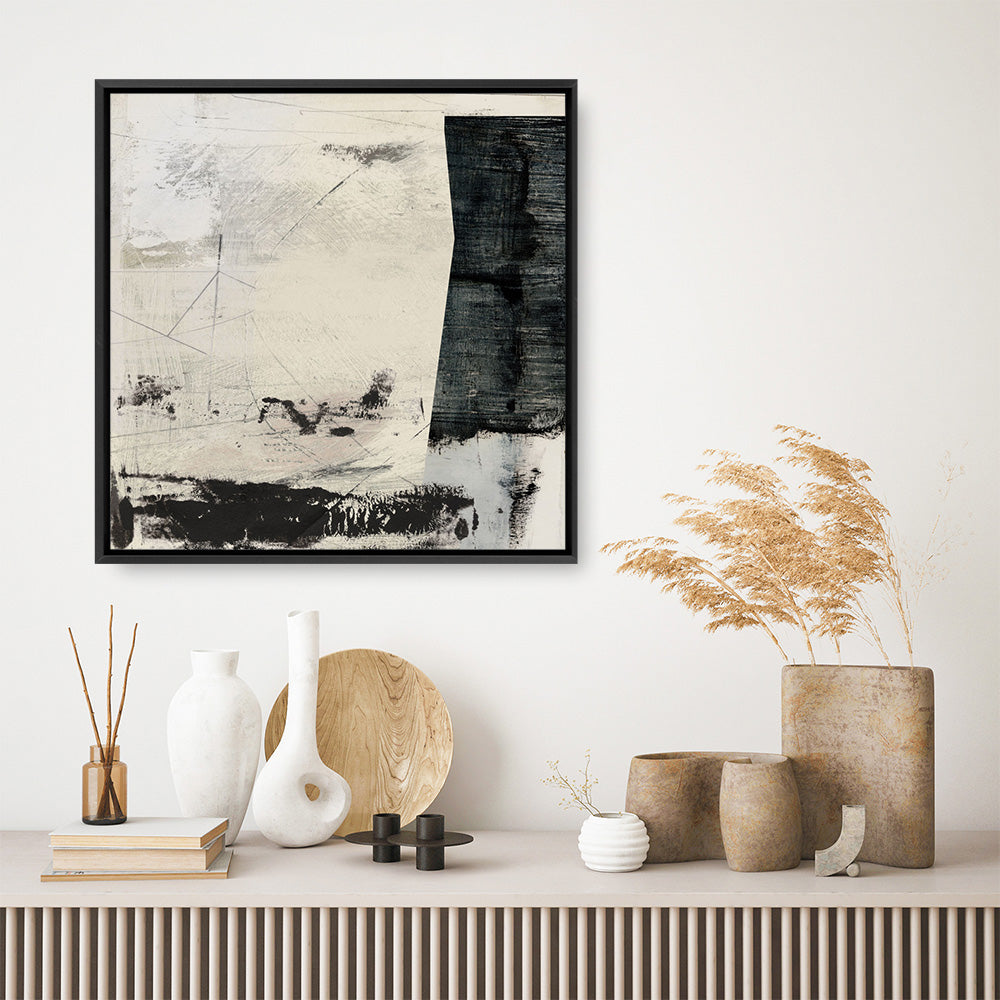 Shop Out Of Time (Square) Canvas Print a painted abstract themed framed canvas wall art print from The Print Emporium artwork collection - Buy Australian made fine art painting style stretched canvas prints for the home and your interior decor space, TPE-DH-304-CA-40X40-NF