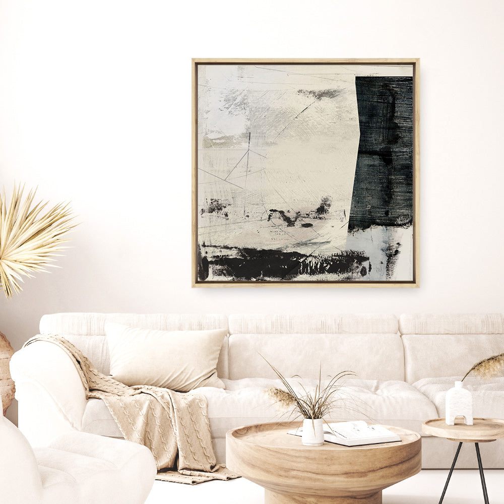 Shop Out Of Time (Square) Canvas Print a painted abstract themed framed canvas wall art print from The Print Emporium artwork collection - Buy Australian made fine art painting style stretched canvas prints for the home and your interior decor space, TPE-DH-304-CA-40X40-NF