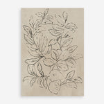 Shop Outlined Leaves I Art Print a painted abstract themed wall art print from The Print Emporium wall artwork collection - Buy Australian made fine art painting style poster and framed prints for the home and your interior decor room, TPE-PC-JN582-AP