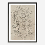 Shop Outlined Leaves I Art Print a painted abstract themed wall art print from The Print Emporium wall artwork collection - Buy Australian made fine art painting style poster and framed prints for the home and your interior decor room, TPE-PC-JN582-AP