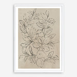 Shop Outlined Leaves I Art Print a painted abstract themed wall art print from The Print Emporium wall artwork collection - Buy Australian made fine art painting style poster and framed prints for the home and your interior decor room, TPE-PC-JN582-AP