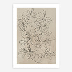 Shop Outlined Leaves I Art Print a painted abstract themed wall art print from The Print Emporium wall artwork collection - Buy Australian made fine art painting style poster and framed prints for the home and your interior decor room, TPE-PC-JN582-AP