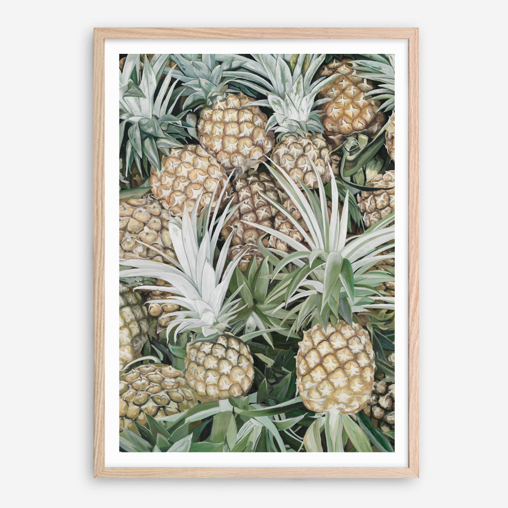 Shop Painted Pineapples Art Print a painted style wall art print from The Print Emporium wall artwork collection - Buy Australian made fine art painting style poster and framed prints for the home and your interior decor room, TPE-428-AP