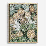 Shop Painted Pineapples Canvas Print a coastal themed painted framed canvas wall art print from The Print Emporium artwork collection - Buy Australian made fine art painting style stretched canvas prints for the home and your interior decor space, TPE-428-CA-35X46-NF