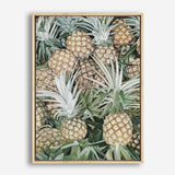 Shop Painted Pineapples Canvas Print a coastal themed painted framed canvas wall art print from The Print Emporium artwork collection - Buy Australian made fine art painting style stretched canvas prints for the home and your interior decor space, TPE-428-CA-35X46-NF