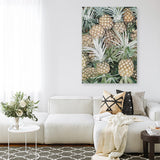 Shop Painted Pineapples Canvas Print a coastal themed painted framed canvas wall art print from The Print Emporium artwork collection - Buy Australian made fine art painting style stretched canvas prints for the home and your interior decor space, TPE-428-CA-35X46-NF