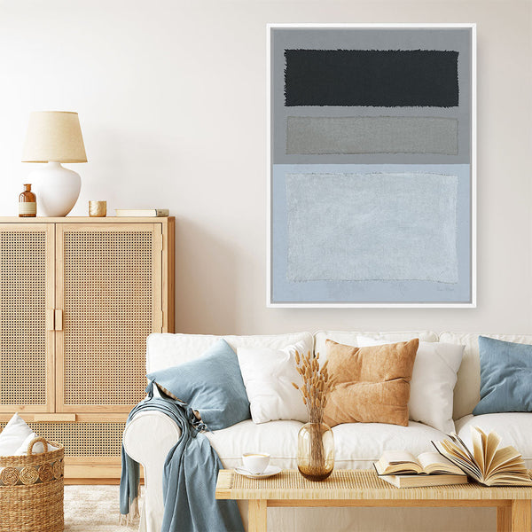 Shop Painted Weaving II FB Canvas Print a painted abstract themed framed canvas wall art print from The Print Emporium artwork collection - Buy Australian made fine art painting style stretched canvas prints for the home and your interior decor space, TPE-WA-30729-CA-35X46-NF