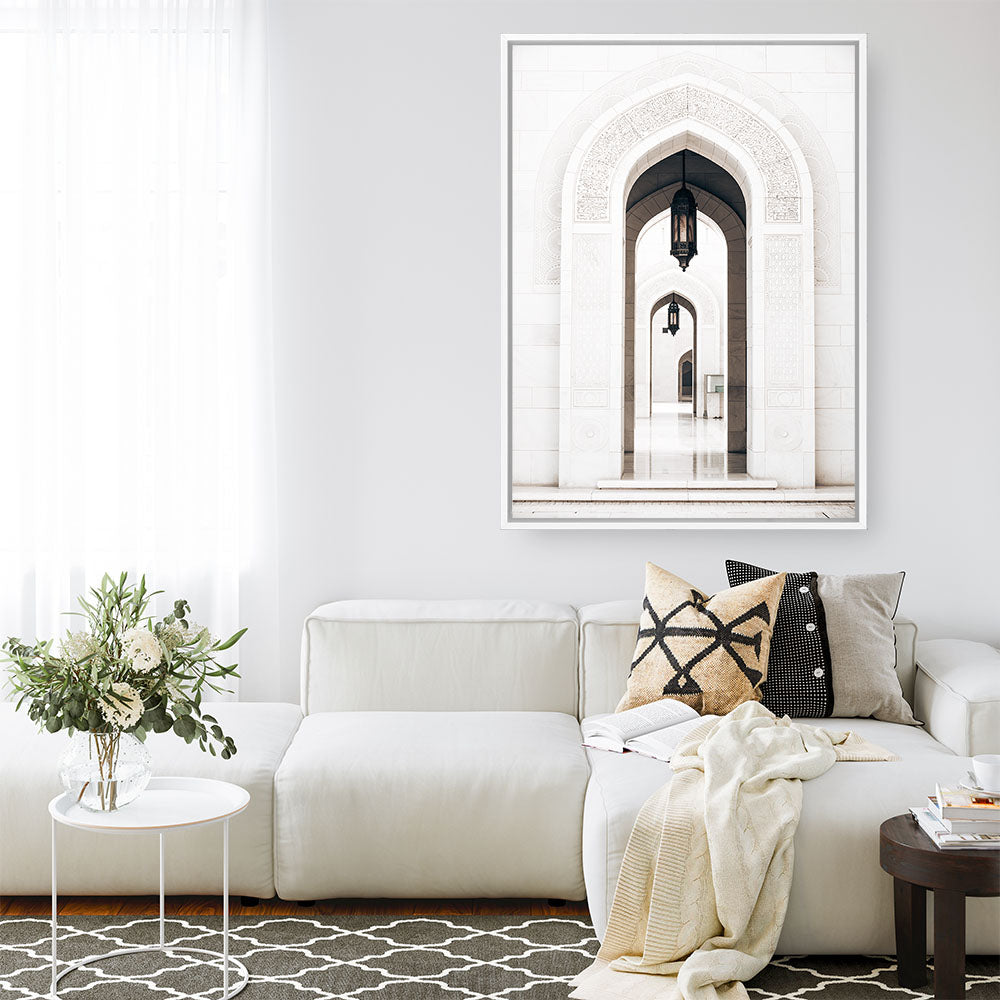 Shop Palace Doors Photo Canvas Print a Moroccan desert boho themed photography framed stretched canvas print from The Print Emporium wall artwork collection - Buy Australian made prints for the home and your interior decor space, TPE-1119-CA-35X46-NF