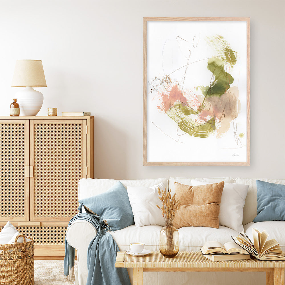 Shop Palette of Spring I Art Print a painted abstract themed wall art print from The Print Emporium wall artwork collection - Buy Australian made fine art painting style poster and framed prints for the home and your interior decor room, TPE-WA-73170-AP