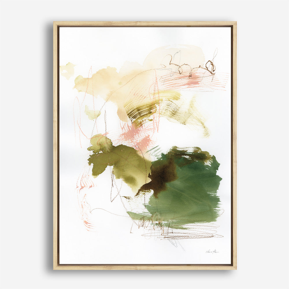 Shop Palette of Spring II Canvas Print a painted abstract themed framed canvas wall art print from The Print Emporium artwork collection - Buy Australian made fine art painting style stretched canvas prints for the home and your interior decor space, TPE-WA-73171-CA-35X46-NF