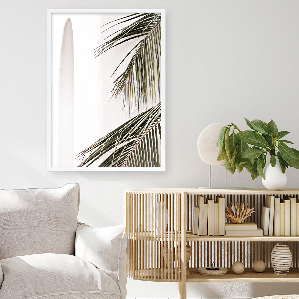 Shop Palm Building Photo Art Print a coastal themed photography wall art print from The Print Emporium wall artwork collection - Buy Australian made fine art poster and framed prints for the home and your interior decor, TPE-964-AP