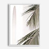 Shop Palm Building Photo Canvas Print a coastal themed photography framed stretched canvas print from The Print Emporium wall artwork collection - Buy Australian made prints for the home and your interior decor space, TPE-964-CA-35X46-NF