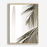 Shop Palm Building Photo Canvas Print a coastal themed photography framed stretched canvas print from The Print Emporium wall artwork collection - Buy Australian made prints for the home and your interior decor space, TPE-964-CA-35X46-NF