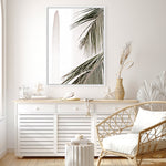 Shop Palm Building Photo Canvas Print a coastal themed photography framed stretched canvas print from The Print Emporium wall artwork collection - Buy Australian made prints for the home and your interior decor space, TPE-964-CA-35X46-NF