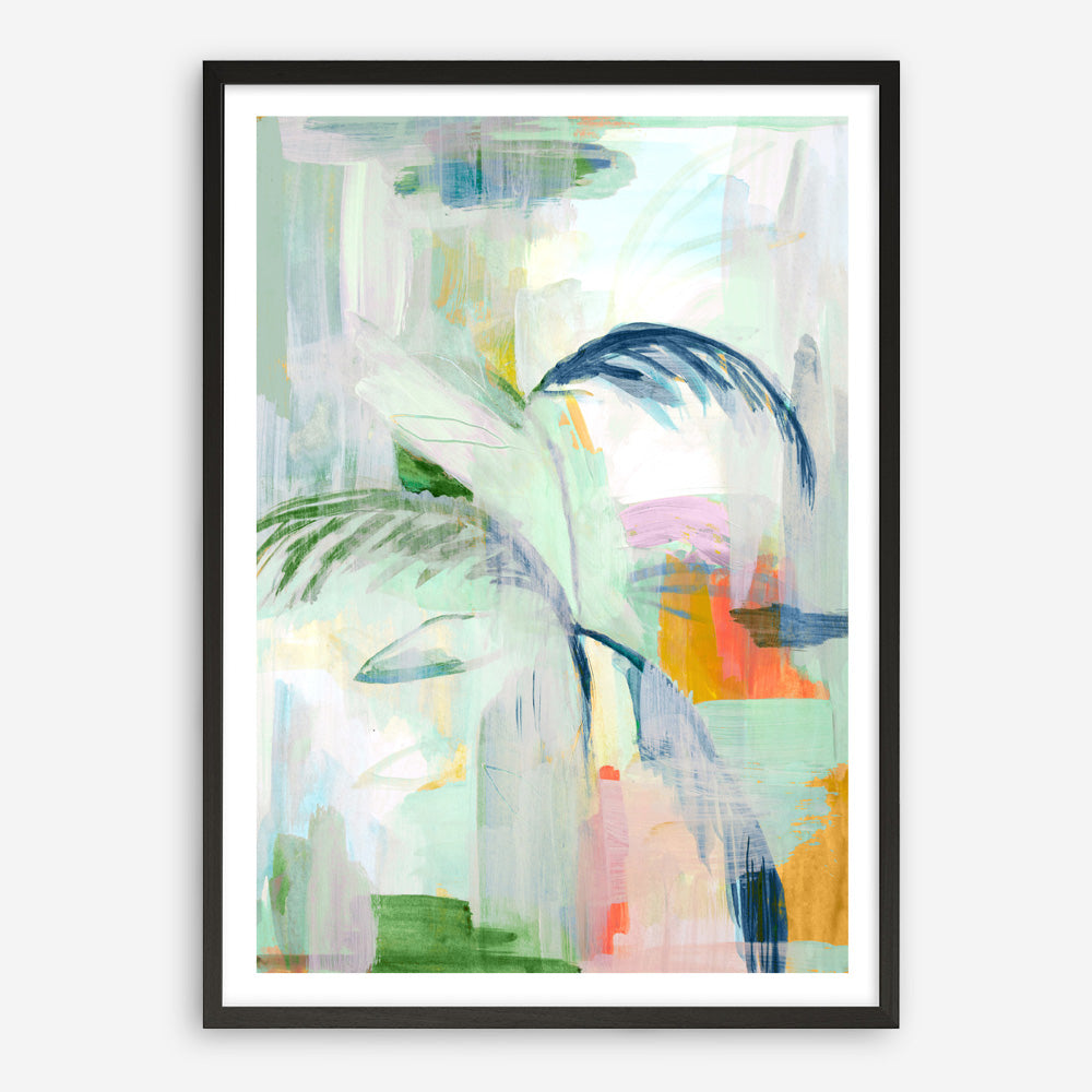 Shop Palm City Art Print a painted abstract themed wall art print from The Print Emporium wall artwork collection - Buy Australian made fine art painting style poster and framed prints for the home and your interior decor room, TPE-PC-HN055-AP