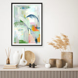 Shop Palm City Art Print a painted abstract themed wall art print from The Print Emporium wall artwork collection - Buy Australian made fine art painting style poster and framed prints for the home and your interior decor room, TPE-PC-HN055-AP