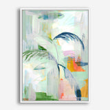 Shop Palm City Canvas Print a painted abstract themed framed canvas wall art print from The Print Emporium artwork collection - Buy Australian made fine art painting style stretched canvas prints for the home and your interior decor space, TPE-PC-HN055-CA-35X46-NF