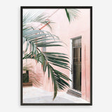 Shop Palm Doorway I Art Print a coastal themed painted wall art print from The Print Emporium wall artwork collection - Buy Australian made fine art painting style poster and framed prints for the home and your interior decor room, TPE-661-AP
