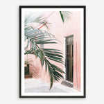 Shop Palm Doorway I Art Print a coastal themed painted wall art print from The Print Emporium wall artwork collection - Buy Australian made fine art painting style poster and framed prints for the home and your interior decor room, TPE-661-AP