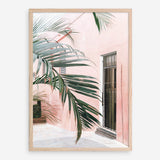 Shop Palm Doorway I Art Print a coastal themed painted wall art print from The Print Emporium wall artwork collection - Buy Australian made fine art painting style poster and framed prints for the home and your interior decor room, TPE-661-AP