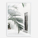 Shop Palm Doorway II Art Print a coastal themed painted wall art print from The Print Emporium wall artwork collection - Buy Australian made fine art painting style poster and framed prints for the home and your interior decor room, TPE-662-AP