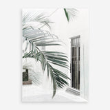 Shop Palm Doorway II Art Print a coastal themed painted wall art print from The Print Emporium wall artwork collection - Buy Australian made fine art painting style poster and framed prints for the home and your interior decor room, TPE-662-AP