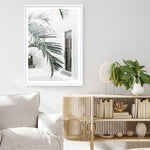 Shop Palm Doorway II Art Print a coastal themed painted wall art print from The Print Emporium wall artwork collection - Buy Australian made fine art painting style poster and framed prints for the home and your interior decor room, TPE-662-AP