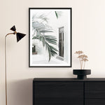 Shop Palm Doorway II Art Print a coastal themed painted wall art print from The Print Emporium wall artwork collection - Buy Australian made fine art painting style poster and framed prints for the home and your interior decor room, TPE-662-AP